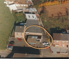 Veldwezelt ( Lanaken ) : Luchtfoto Bilzerbaan / Suzuki Garage ( Naftpomp ) - Lanaken