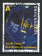 Luxembourg 2003 - YT 1560 - Electrification - Used Stamps