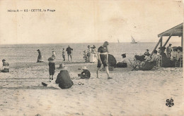 Cette * Sète * Vue Sur La Plage * Baigneurs - Sete (Cette)