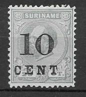 Suriname 1898, NVPH 32 Type 1 MNG Kw 15 EUR (SN 1284) - Suriname ... - 1975