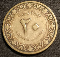 ALGERIE - ALGERIA - 20 CENTIMES 1964 ( 1383 ) - KM 98 - Drapeaux - Argelia