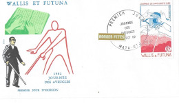 WALLIS ET FUTUNA FDC De 1982  JOURNÉE DES AVEUGLES - Lettres & Documents