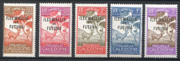 Réf 79 < WALLIS & FUTUNA < Yvert Taxe N° 19 à 23 * Neuf Ch * MH < Cote 9.00 € < Voilier - Impuestos