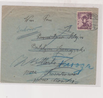 POLAND 1939 ZUKOWO WW II Nice Cover To Military Adrress Returned RR - Brieven En Documenten