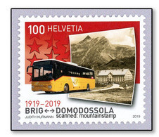 Switzerland 2019 (2019) Simplon Hospitz Mountains Berge Wasenhorn (Punta Di Terarossa) 3246m  - MNH ** - Unused Stamps