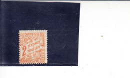 TUNISIA  1901-3  - Yvert  Taxe  27* (L) - Portomarken