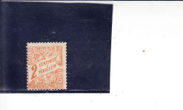 TUNISIA  1901-3  - Yvert  Taxe  27* (L) - Impuestos