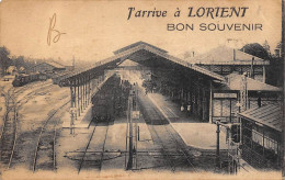 Lorient      56         J'arrive De Lorient . Gare Et Train     (voir Scan) - Lorient