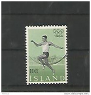 A05681)Island 387 Gest., Olympia - Used Stamps
