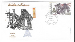 WALLIS ET FUTUNA FDC De 1983.  1832/1923  GUSTAVE EIFFEL - Lettres & Documents