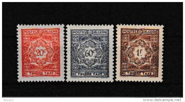 A07594)Algerien P 35 - 37* - Timbres-taxe