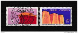 A07759)Brasilien 1322 - 1323 Gest. - Oblitérés