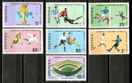 Albania 1970 / World Cup FIFA Mexico MNH Copa Mundial Fútbol / Cu17818  C5-22 - 1970 – Mexique