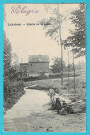 * Linkebeek (Vlaams Brabant) * (L.L. Brux, Nr 823) Entrée De La Vallée, Enfants, Animée, Unique, Old TOP - Linkebeek