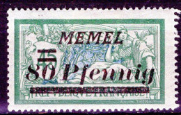 MEMEL - Timbre N°56 Neuf A/charnière - Ongebruikt