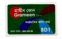 Bahrain Phonecards - For Grameen Phone Indian Company It Was In Bahrain - Colling Card - Mint Card 1 Dinar Voucher - Baharain