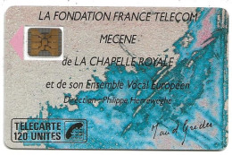 Telecarte F78 Chapelle Royale 120 Unités Luxe SC4 On - 1989