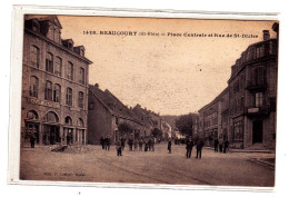 Beaucourt Place Centrale Et Rue De St-Dizier - Beaucourt