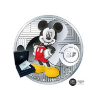 Mickey à Travers Les âges - Monnaie De 10 € Argent - BE 2016 - - Sammlungen