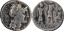 ROME - République - PORCIA - PROVOCO - Publius Porcius Laeca - RARE - RRC.301/1 - 17-081 - República (-280 / -27)