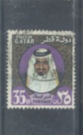 QATAR  - 1973 - SHAIKH KHALIFA STAMP, SG # 449, USED. - Qatar