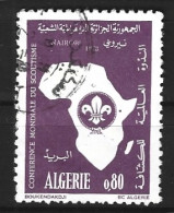 ALGERIE. N°574 Oblitéré De 1973. Scoutisme. - Oblitérés