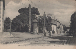 13 / MARSEILLE / BOULEVARD SAINT ANNE ET CHEMIN DE MAZARGUES  / RARE - Südbezirke, Mazargues, Bonneveine, Pointe Rouge, Calanque-Felsen