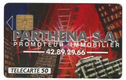 Telecarte D 250 Parthena S A 50 Unités Luxe GEM - Privat