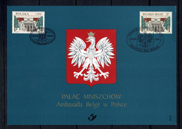 Polska / Belg. 1998 - Remembrance Card - Mniszech Warschau - Mi. 3729, Yv. 3509 - Used Stamps