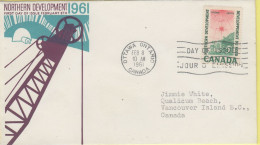 Canada 1961 Northern Develoment 1v FDC (CN176D) - 1961-1970