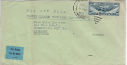 USA - 30 C., Airmail-cover Detroit - Goerlitz Sep 19, 1939 (!!), NO Censormark ! - Autres & Non Classés