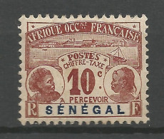 SENEGAL TAXE N° 5 NEUF*  CHARNIERE   / Hinge / MH - Postage Due
