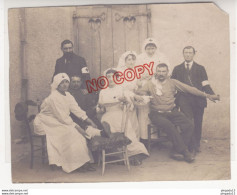 Fixe WW1 Ambulance N° 4 20 Octobre 1914 Blessé Croix Rouge Santé Médecine Une Infirmière Cettoise Cette - 1914-18