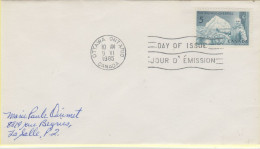 Canada 1965 Sir Wilfred Grenfell 1v FDC (CN177) - 1961-1970