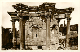 CPSM- LIBAN - BAALBEK - Temple De Vénus -Edit. Photo Sport, Bab Edris, Beyrouth N° 125**  *2 Scan - Liban