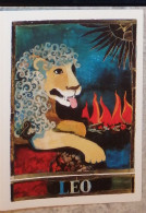 Petit Calendrier De Poche 1992 Signe Zodiaque Lion Leo Peinture Rosina Wachtmeister - Small : 1991-00
