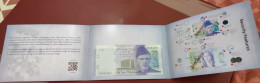 PAKISTAN 2023 - 75 Years Of State Bank Commemorative Banknote In Folder With Envelope, Made By State Bank Museum - Pakistan