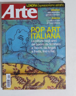 49220 ARTE N. 512 2016 - Londra, Brscia, Venezia; Pop Art Italiana - Art, Design, Décoration