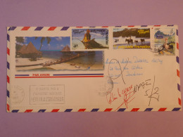 W19  POLYNESIE  BELLE  LETTRE   1997  A  BORDEAUX FRANCE + +AFF. INTERESSANT++ + - Covers & Documents