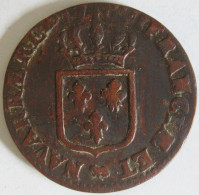 1 Sol Au Béarn 1780 Pau Vachette, Louis XVI , Gad 350a - 1774-1791 Lodewijjk XVI