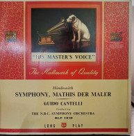 Hindemith - Symphony, Mathis Der Maler -  NBC Symphony Orchestra, Guido Cantelli - 25cms - Formati Speciali