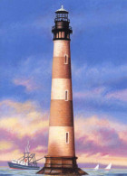 ENTIER POSTAL** De 2003 Des US Sur CP Avec Timbre Et Illust. "PHARE DE CAROLINE DU SUD De 1876 - MORRIS ISLAND LIGHT" - 2001-10