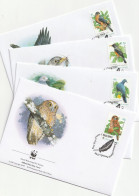 Christmas Island 2002, FDC, WWF, Birds - Christmas Island