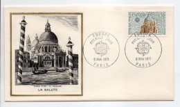 - FDC EUROPA - LA SALUTE - PARIS 8.5.1971 - Référence THIAUDE 755 - - 1971