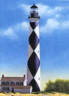 ENTIER POSTAL** De 2003 Des US Sur CP Avec Timbre Et Illust. "PHARE DE CAROLINE DU NORD De 1859 - CAP LOOKOUT LIGHT" - 2001-10