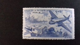 FRANCE VIGNETTE   SALON PHILATELIQUE De  PARIS De1946 - Philatelic Fairs