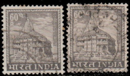 Inde 1967. ~ YT 229 (par 2) - Temple De Somnath - Gebruikt