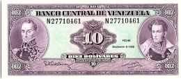 VENEZUELA - 10 Bolivares 8 Décembre 1992 UNC - Venezuela