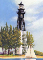 ENTIER POSTAL** De 2003 Des US Sur CP Avec Timbre Et Illust. "PHARE DE FLORIDE De 1907 - HILLSBORO INLET LIGHT" - 2001-10