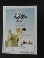 Encart Folder Souvenir Leaf Rotary International Jerusalem Conference Israel 1995 (n°55) - Covers & Documents